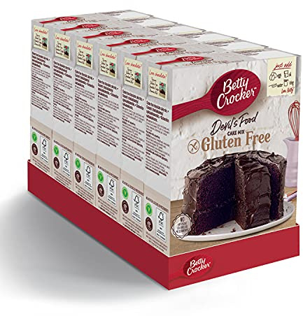 Betty Crocker Devils Food Gluten Free Cake Mix 425(Pack of 6)