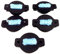 Hannets® Lot de 5 mèches de rechange pour le tampon de nettoyage professionnel de iRobot Braava