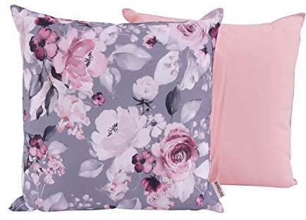 CB Home & Style Outdoor Garten Kissen Wasserabweisend Wasserfest 45 x 45 cm mit Füllung (Blumen6)