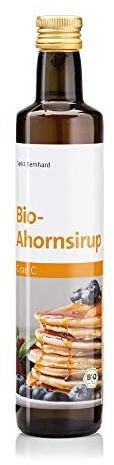 Sanct Bernhard Bio Ahornsirup Grad C, 500ml Glasflasche