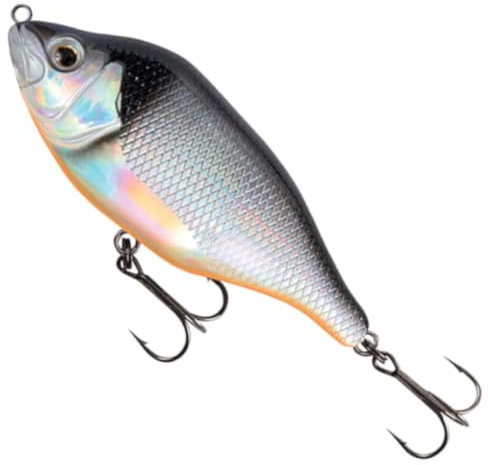 Fox Rage Hitcher Jerk & Twitch UV 80mm 20g lipless Sinking Jerkbait, Farbe:Silver Baitfish