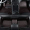 NYMCAR Kompatibel Nach Maß Auto FußMatten für Hyundai Tucson,Kona, i30,i40,IX35,iX55,Tiburon,Genesis Coupe,Genesis,Santa Fe,Sonata,Veloster,Elantra,Coupe (Schwarz Rot)