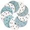 Exzenterschleifer Schleifpapier 100 STÜCKE Schleifpapier 150mm Klett 320 Körnung Schleifpapier für Exzenterschleifer (6 Inch)