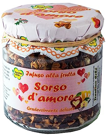 Tisana Infuso alla Frutta Sorso d'Amore a base di Vaniglia e Mela