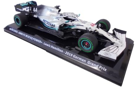OPO 10 Formel 1 kompatibel mit Mercedes-AMG F1 W10 EQ Power + Lewis Hamilton Winner 2019 – 1/24 Modellauto – OR071