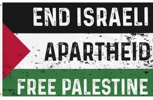 HiyyFloy Bandera De Palestina Libre, Fin del Apartheid Israelí, Bandera De Palestina Libre para Patio, Jardín, Jardín, Decoración del Hogar, Banderas De 90 * 150cm