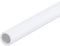 QUARKZMAN Tube Rigide en PVC Tube Rond 6mm ID 8mm OD 20cm Longueur Blanc pour Conduite d'Eau, Artisanat, Manchon de Câble