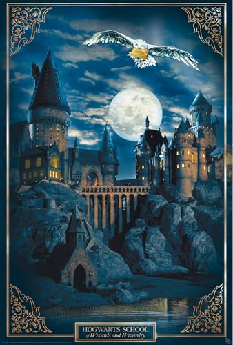 Harry Potter - Hogwarts - Film Kino Poster Druck - Grösse 61x91,5 cm