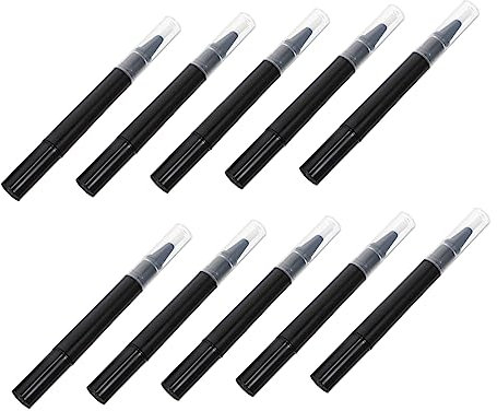 Gogogmee 30 Stk Drehstift Für Nagellack Pflegende Nagelhautstifte Nägel Einweg-lippenstift- Leere Nagelölstifte Kosmetik Handspiegel Wieder Auffüllbar Leerer Ölstift Plastik