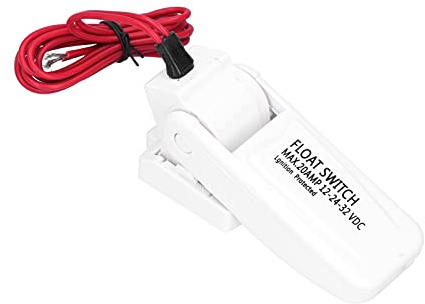 Float Switch, 12V 24V 32V Bilge Pump Automatic Control Switch Rule Float Switch for Boat Yacht Caravan, DC 12V 24V 32V