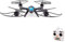 RC ferngesteuerte Drohne mit FPV WiFi 720P Live HD-Kamera, LED Quadcopter mit Echtzeitübertragung, Drone mit Gyroskop, Headless-Mode u. Propeller-Schutz, Spielzeug Quadrocopter f. Kinder u. Erwachsene