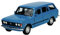 Welly FIAT 125p 125 P Kombi Blau Polski FIAT 1/34-1/39 Metal Modell Auto Die Cast Neu im Kasten