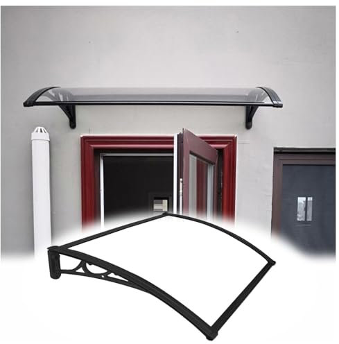 IXIETY Canopy, Front Door Canopy, Desk Canopy, Desk Arch Canopy, Extremely Weather-resistant, Protects Against Rain, Snow And UV Rays，Wind Resistant，Frost Proof(80x360cm/31x141in-3pcs)