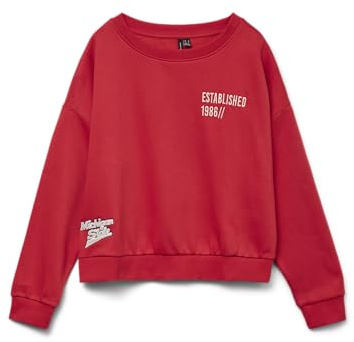 VERO MODA Vmtrina Ls Sweat Box JRS Boo