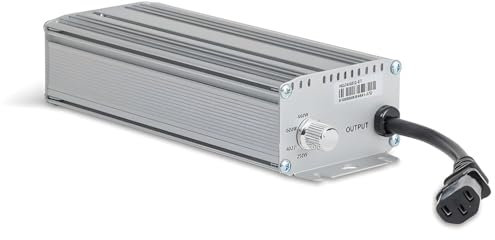 Weedness Grow Vorschaltgerät Dimmbar 600 Watt - NDL Grow Natriumdampflampe mit Spannungsschutz Beleuchtung Lampe