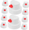 DOITOOL 10pcs Aerosol Can Nozzle Wide Spray Paint Caps Spray Caps Professional Spray Paint Caps Can Spray Paint Trigger Custom Spray Paint Nozzles High-Flow Spray Paint Nozzles White or