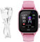 4G GPS Smart Watch Kids - Étanche Touch Screen Mobile Watch avec SOS Call Camera Flashlight | Gadget de poignet à main rechargeable pour les avec fente et enregistreur vocal S.I.M