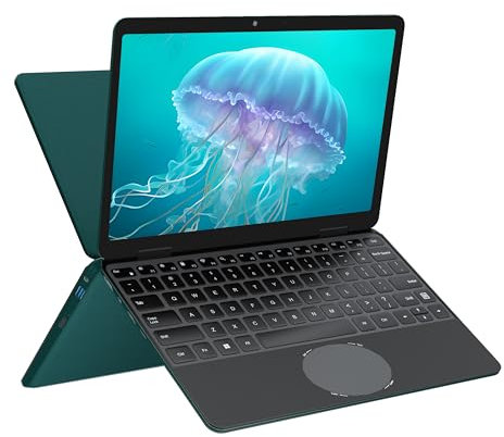 Amita 11 2 in 1 touchscreen rosa, processore N100 quad-core, 16 GB RAM 512 GB SSD, riconoscimento facciale, FHD IPS, pieghevole a 360° (verde, 32 GB RAM | 1TB SSD)