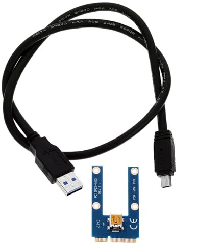 Tofficu USB zu Pci Adapterkabel für Externe Grafikkarten Gaming GPU Erweiterung für Laptops Verbessert die Grafikleistung Ermöglicht die Verbindung Externer Monitore Geräte