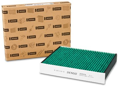 DENSO ClearAir+ Innenraumfilter (Teilenummer DCF817A) 5-lagige Filterung mit antibakteriellem Schutz, entfernt bis zu 99% aller Bakterien und Viren