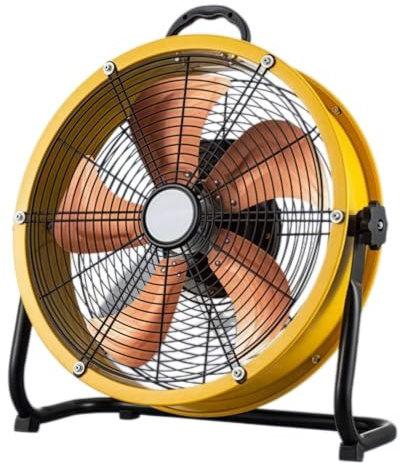 Ventilador Tambor Industrial, Suelo Alta Velocidad 3 Velocidades