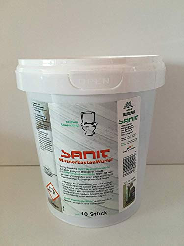Sanit Wasserkastenwürfel im Sparset 2,3,4,5,10er Set inkl. Sanvo Mehrzwecktuch von VMS-Vertriebcenter pro Bestellung 5 Eimer
