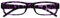 OPULIZE ACE Lesebrille Lila Schildpatt Leicht Komfortabel Leser Herren Damen Lesehilfe R32-5 +1.50