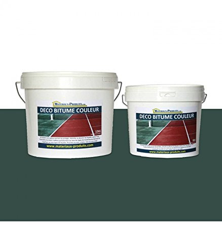 MATPRO Peinture résine pour bitume enrobé 6 Kg Vert foncé
