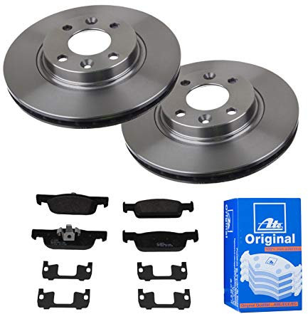 ATE Bremsen-Set 2 Bremsscheiben + Bremsbeläge Bremsensatz Ø258 Einbau Vorne Bremsscheiben-Set Scheibenbremsen passend für Ihr Fahrzeug