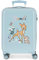 Disney Before The Bloom Kabinentasche, Blau, 34 x 55 x 20 cm, starr, ABS, seitlicher Zahlenkombinationsverschluss, 32 l, 2,54 kg, 4 Doppelrollen, Handgepäck.