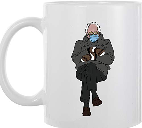 EZYshirt® Bernie Sanders Kaffeetasse Kaffeebecher