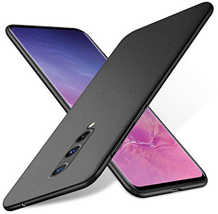 Bastmei für OnePlus 8 Hülle, Ultraleicht Ultradünn Kratzfest rutschfest Kameraschutz Mattierte Textur Hart PC Handyhülle Hülle für OnePlus 8 (Schwarz, Mattierte)