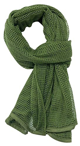 Fousam Sniper Veil,Camo Mesh Net Tactical Scarf for Hunting Shooting Wild Photography Military Outdoor Activities
