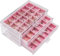 Nwvuop Schmuckschatulle Acryl Schmuckkästchen Ring aufbewahrung Schmuckaufbewahrung Organizer für ohrringe Ring Jewellery Organizer Rosa