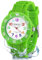 TENOCK Kinderuhr Mädchen Junge 30M/3ATM wasserdichte Analog Armbanduhr Kinder für Alter 3-10 Geschenke für die Schulanfangssaison Weihnachten Geburtstage Grün