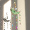 YeahBoom Atrapasoles Cristal,Colgante Cristal,Crystal Suncatcher Ornamento Colgante,Sun Catcher para Ventanas Jardines,Campanas Viento Cristal Atrapasueños para Colgar en Casa, Jardín, Oficina