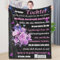LDFHOIN Kuscheldecke Personalisierte Geschenke,Decke An Meine Tochter Deutsch Mutter zu Tochter Briefdecke Positive Ermutigung und Liebe Tochter Flanelldecke