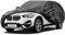 Kayme Autoplane Wasserdicht Atmungsaktiv für BMW X1 (2009-2025), 7 Schichten Vollgarage Autoabdeckung für Regen Sonne Staub Schutz Verkratzt, Autoabdeckung mit Reflektierenden Streifen.