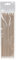 STALEKS PRO by Natury Nails 10 piezas de Palos de Madera de Naranjo 15cm para Manicura, Pedicura, Nail Art y Manualidades.
