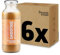 Smoothie bio jaune de Kloster Kitchen Pomme Carotte Rhubarbe 6x 250 ml I Superfood pour le petit-déjeuner vegan I Bouteille en verre à emporter I Superaliment à base d'ingrédients locaux