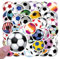 60 Pcs Football Stickers, Boys Soccer Party Sports Stickers Waterproof Water Bottle Stickers Laptop Stickers Football Party Bags Fillers Favors for Kids Sports Party Decorations Supplies