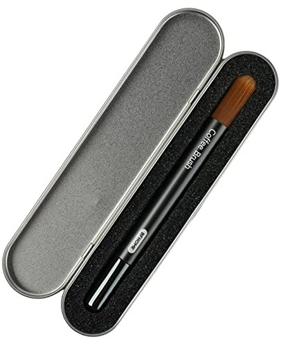 Coffee Grinder Brush Espresso Coffee Grinder Brush Tools Aluminum Handle Dusting Espresso Brush Espresso Machine Brush