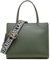 KARL LAGERFELD Damen Maybelle Satchel Cross-Body, Burnt Olive