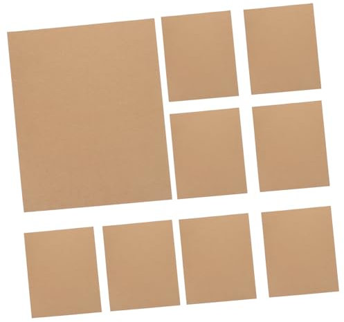 SEWOART 10blätter Kartenpapier Spanplatte Karton Kartonpapier Papierbogen Für Malen Scrapbook Grußkarten Künstlerpapier Zum Zeichnen
