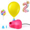 BEAUTYOVO Electric Balloon Pump UK, Small Portable Balloon Inflator for Quick Decoration of Birthday Party, Wedding, Halloween, and Events