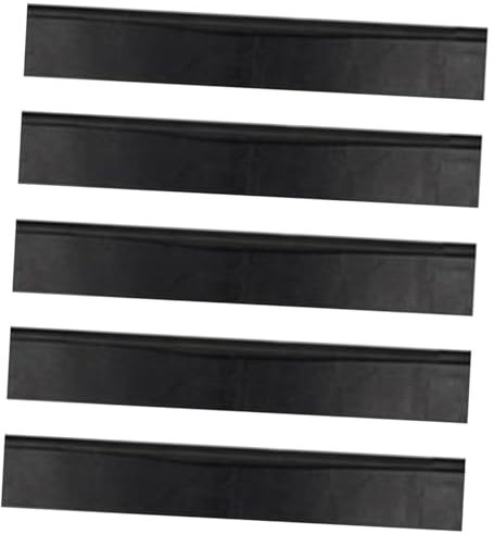 Beaupretty 5stücke Fensterabzieher-ersatzgummi Fensterabzieher-nachfüllpackungen Duschabzieher-ersatz Ersatz-gummiabzieher Für Fenster Glasduschtüren Fenster Rakel Gummi Streifen Rakel