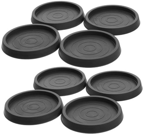 8pcs Furniture Mat Chairs Caster Wheels Stools Couch Feet Furniture Feet Pads Desk Chair Cups Seat Chair Leg Pads for Hardwood Floors Caster Cup for Furniture Chair Feet Protectors ARTIBETTER