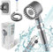 Novasta EkoShower™ - Druck ErhöhenWeniger Wasser,Hochdruck Duschkopf mit Filter und 5 Strahlarten für ein erfrischendes Duscherlebnis