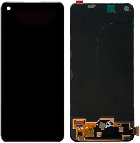 Realme 9 Pro Plus - Pantalla LCD de repuesto para Realme 9 Pro+ Display RMX3392 RMX3393, kit de piezas de reparación de digitalizador de pantalla táctil (negro, sin marco)