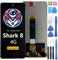 iYAiYO Bildschirm Ersatz Display LCD Touch Screen für Blackview Shark 8 Original Vormontiertes Display Mit Werkzeug